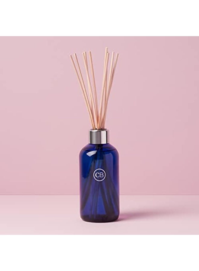 Capri Blue Aloha Orchid Reed Diffuser Set - Includes Reed Diffuser Sticks, Fragrance Oil, and Glass Bottle - Luxury Scented Room Fresheners - Cobalt Blue (8 fl oz) - Image 2