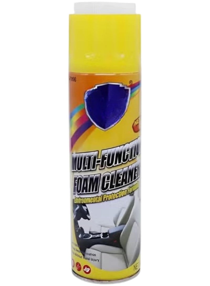Lukadah Multi Purpose Foam Cleaner, Car Foam Cleaner Car Interior Foam Cleaner Multifunctional Foam Cleaner Purpose Cleaner for House | Fabric Cleaner For Leather | 650ML - Image 1