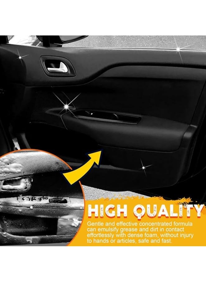 Lukadah Multi Purpose Foam Cleaner, Car Foam Cleaner Car Interior Foam Cleaner Multifunctional Foam Cleaner Purpose Cleaner for House | Fabric Cleaner For Leather | 650ML  - Image 5