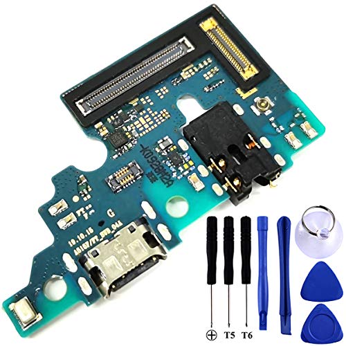 Bestdealing Galaxy A51 USB Charging Port Flex Cable Replacement SM-A515F Type C Charger Dock Board Flex Cable Connector for Samsung A51 A515F Port Repair Part with Tools (SM-A515F) - Image 1