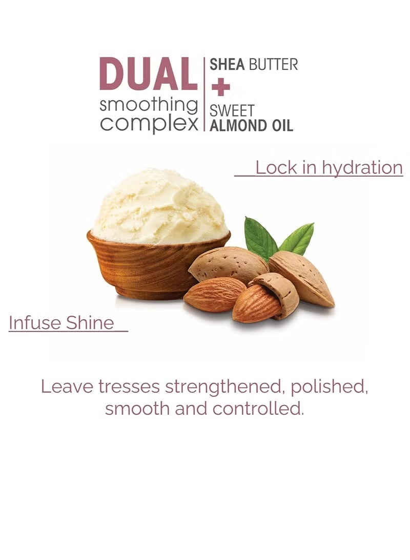 جيوفاني بلسم 2 تشيك فريز بي قن لتنعيم وتصفيف الشعر بزبدة الشيا وزيت اللوز الحلو من جيوفاني - 250 مل - Image 2