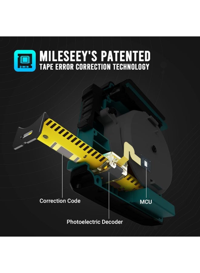 MILESEEY DT20 Bluetooth Laser Distance Meter 40M Digital Laser Rangefinder with LCD Display, High Precision Electronic Measuring Tool for Construction, Interior Design, Home Renovation, Engineering and Property Measurement - Image 4