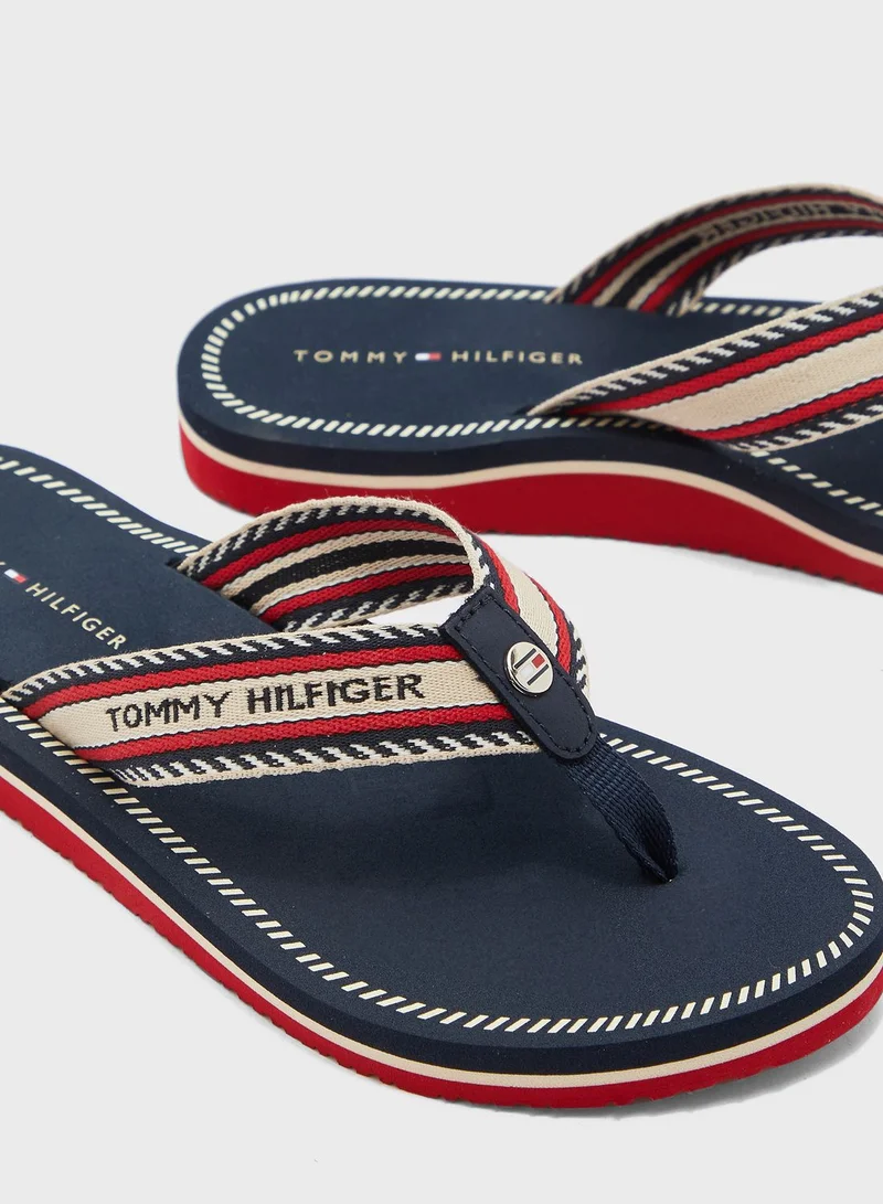 TOMMY HILFIGER Logo Printed Flip Flop