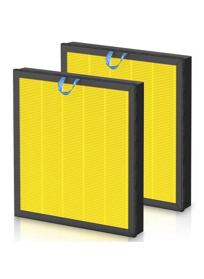 isinlive فلتر استبدال رعاية الحيوانات الأليفة Vital 100S لجهاز تنقية الهواء LEVOIT Vital 100S Vital 100S-P، فلتر H13 True HEPA وفلتر الكربون النشط عالي الكفاءة، Vital 100S-RF-PA، LRF-V102-YUS، أصفر - Image 1