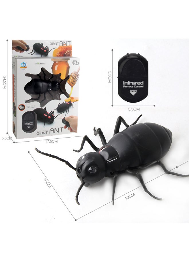 Hot-selling Trick Toys Infrared Remote Control Electric Cockroach Simulation Induction Spider Ants Trick Animals-Color:9917 Ant Weight 200 Grams Volume 0.28kg  - Image 1