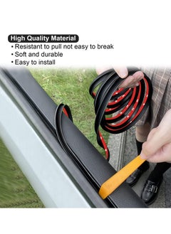 SYOSI Auto Window Sealing Strip, 3.6m/11.8ft Auto Glass Adhesive Strip, V-Window Seal Universal Self Adhesive Suitable for Windproof, Vibration Abnormal Noise, Noise Reduction  - Image 2