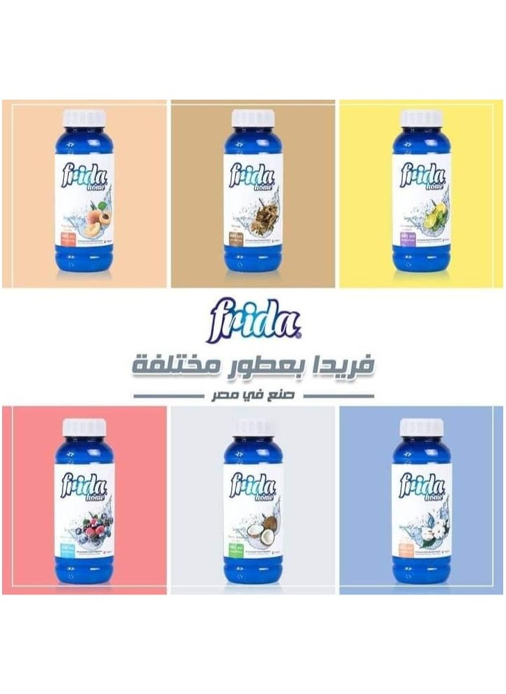 فريدا فريدا هوم منظف منزلي متعدد الأغراض، برائحة فل ، 480 مل  - Image 4