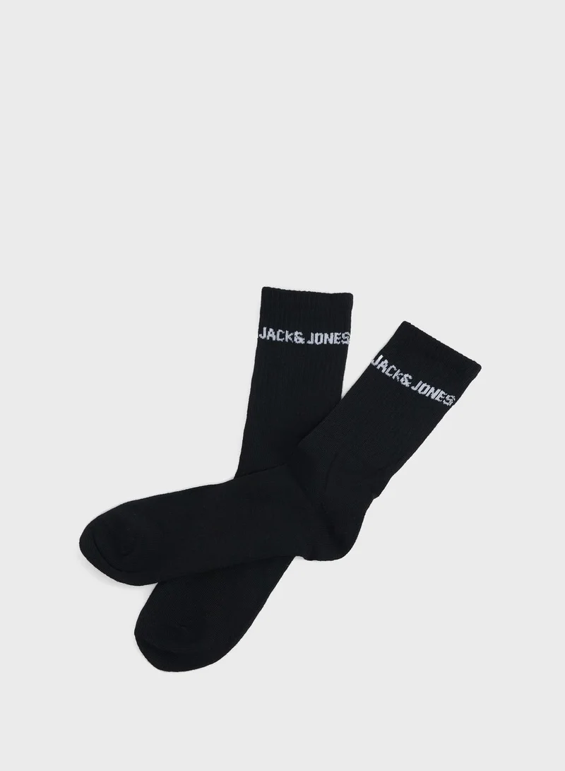 Jack & Jones Junior Youth 5 Pack Assorted Socks