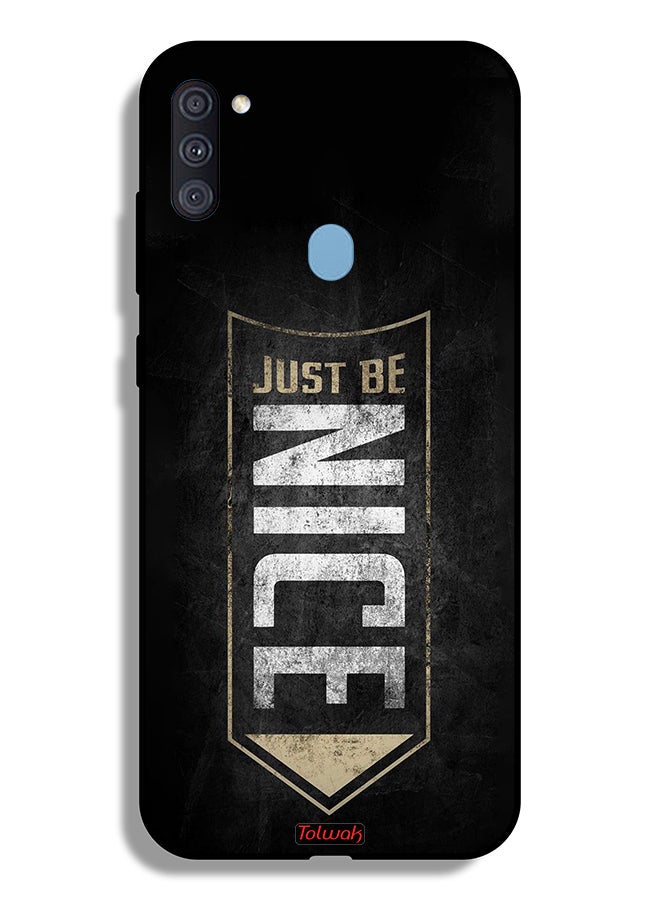 Tolwak Samsung Galaxy A11 Protective Case Cover Just Be Nice - Image 1