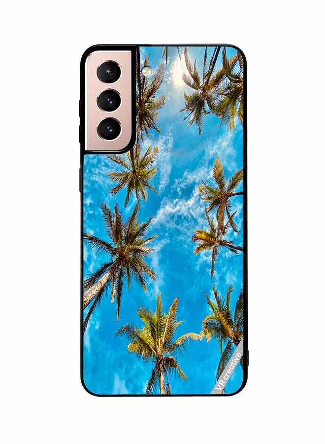 VR CREATIVE Protective Case Cover For Samsung Galaxy S21 Plus 5G Moody Sky Design Multicolour - Image 1