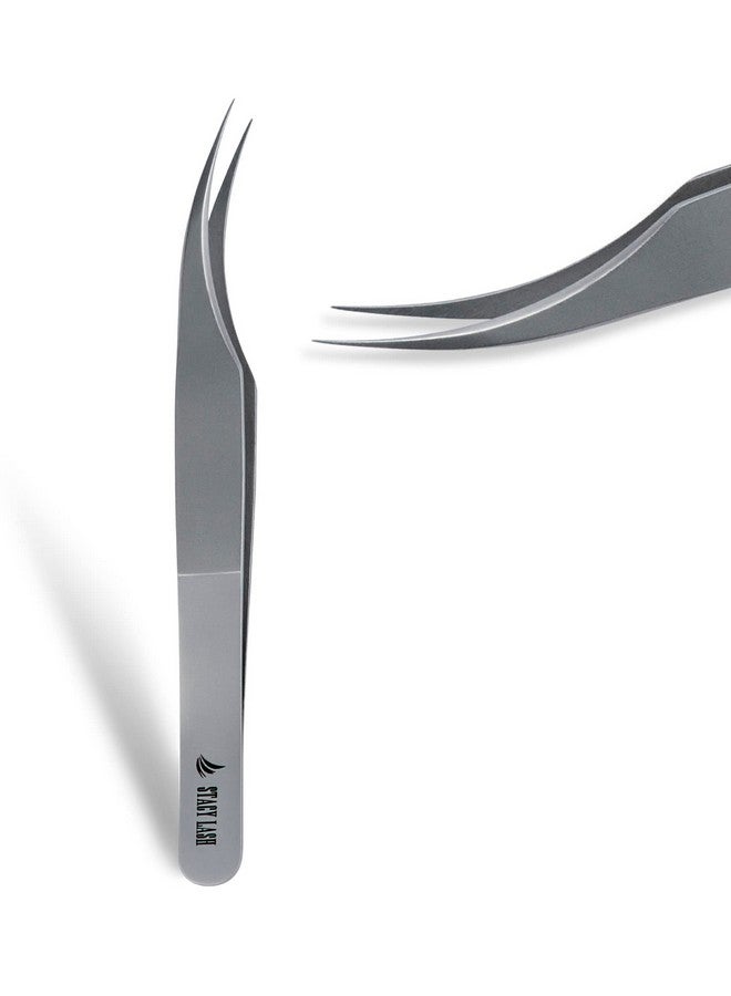 Stacy Lash Stl1 Isolation Eyelash Extension Tweezers;Supplies For Classic Extensions & Individual False Lashes;Eyelashes Separator Tool;Precision Tools;Beauty Accessories;Sharp Tweezer Tip - Image 2