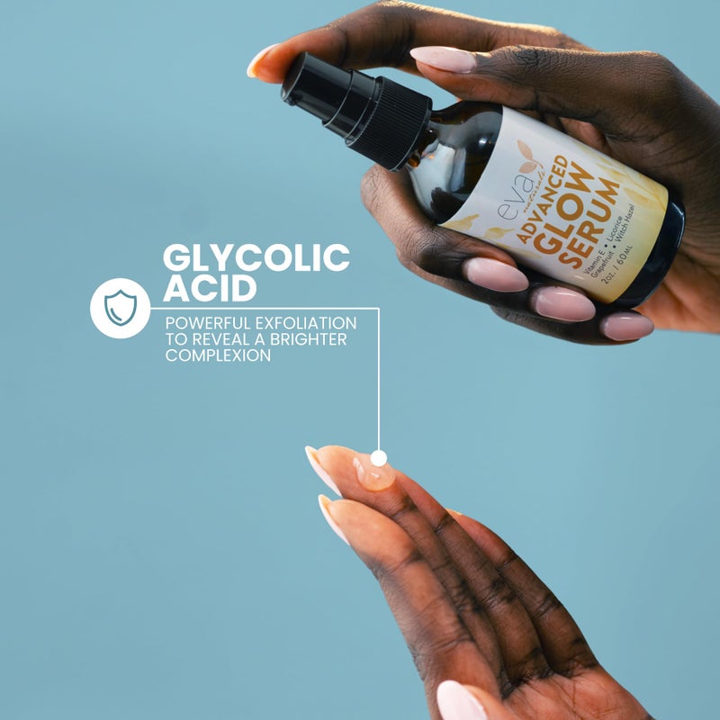 Eva Naturals Revitalizing Glow Serum - Dark Spot Reduction with Licorice Root, Witch Hazel, & Aloe - Enhances Natural Glow, Evens Skin Tone - Lightweight Hydrating Formula (2oz) - Image 5