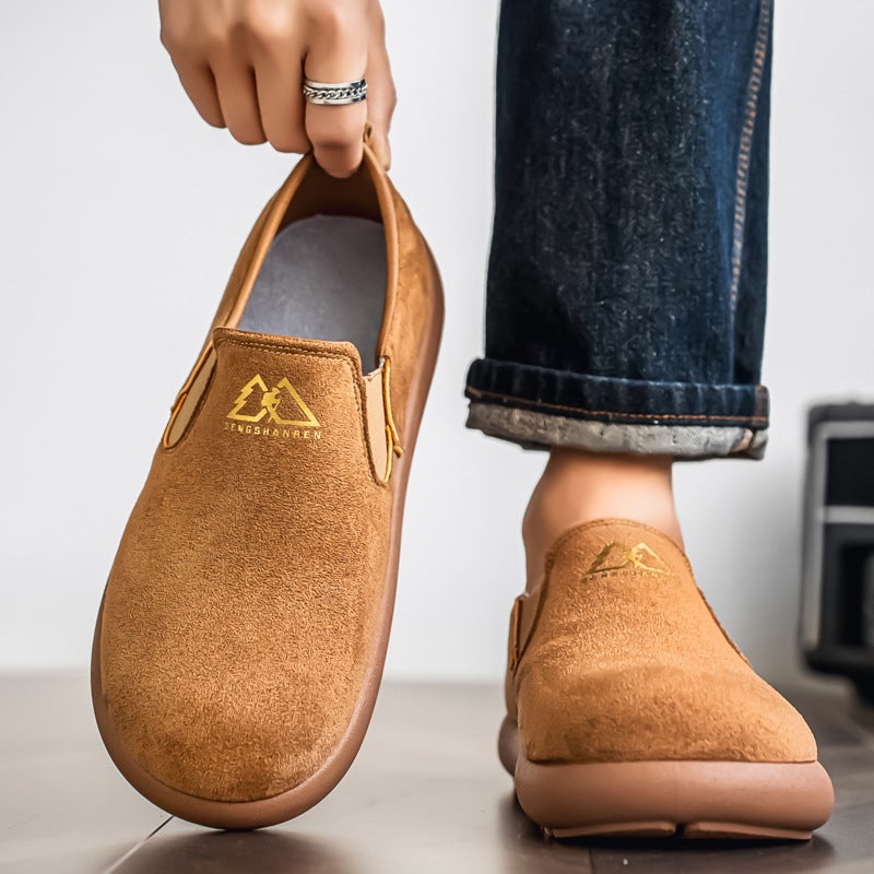 2026 Spring New Birkenstock Shoes, Comfortable Large Size Retro Men'S Simple Versatile Lightweight Slip-On Casual Shoes - Image 5