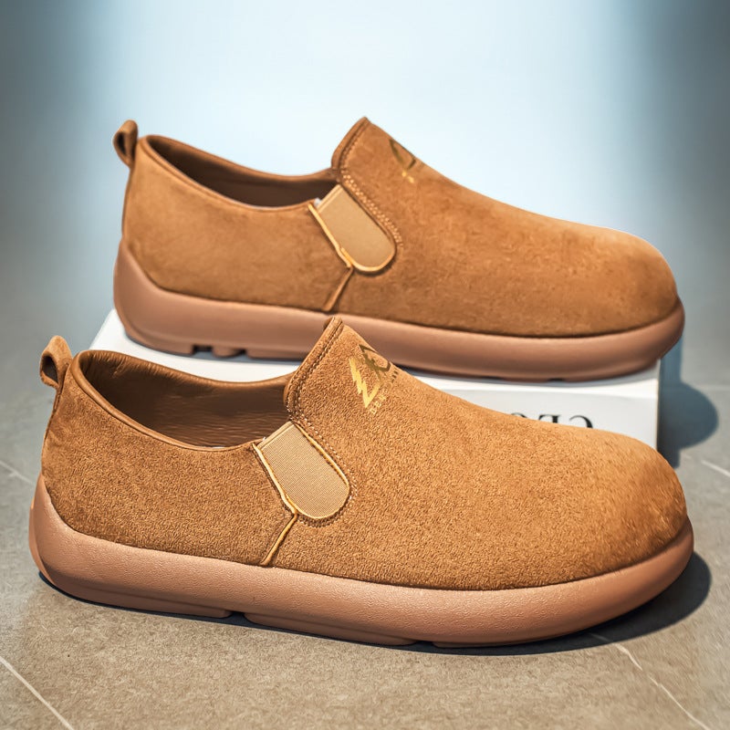 2026 Spring New Birkenstock Shoes, Comfortable Large Size Retro Men'S Simple Versatile Lightweight Slip-On Casual Shoes - Image 3