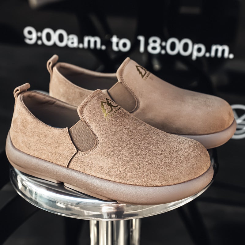 2026 Spring New Birkenstock Shoes, Comfortable Large Size Retro Men'S Simple Versatile Lightweight Slip-On Casual Shoes - Image 4