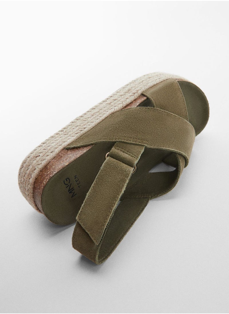 MANGO - Kids Bebak Sandals - Image 1