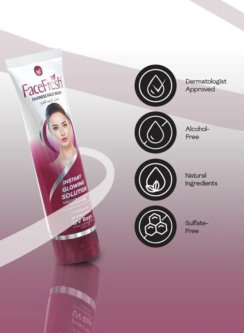 Face Fresh Set of 2 Fairness Cream - Boosts Skin Radiance & Luminosity, Controls Excess Oil Production, Hydrates & Moisturizes - For All Skin Types 25g - Image 4