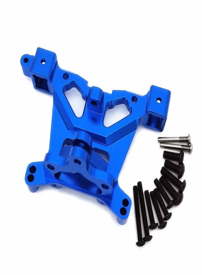 EPTNNASO دعامات هيكل خلفية من الألومنيوم، لون أزرق، لسيارات Traxxas Revo E و Revo 1 و 2 و Summit Slayer Pro 4x4 5314 - Image 1