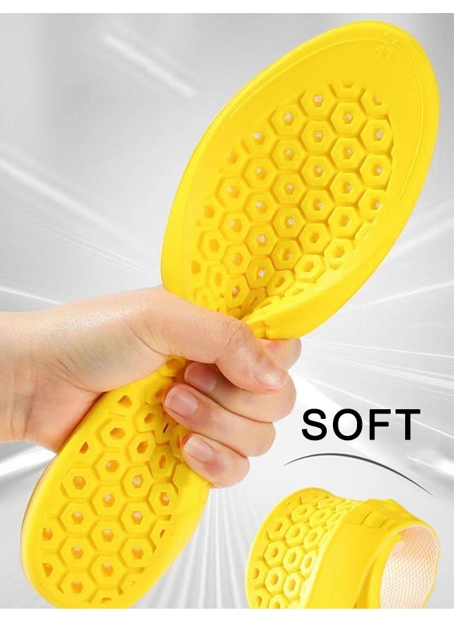 1 Pair of Breathable Sports Shoe Insole, Trimmable Size Comfortable Insoles for Feet Relief, Providing Excellent Shock Absorption and Cushioning Shoe Insole for Men and Women for Everyday Use  - Image 3