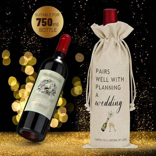YENCHORN Engagement Gifts for Couples Women Newly Engaged Gift for Her Fiance Gifts for Women Unique Engagement Decorations Just Engaged Present Ideas for Her Him Bride Men Future Mr and Mrs Best Friend - Image 5