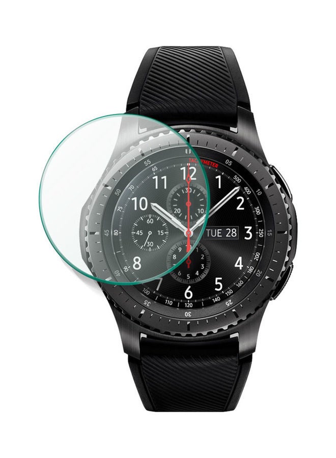 Perfii Tempered Glass Screen Protector For Samsung Gear S3 Frontier Watch Clear - Image 1