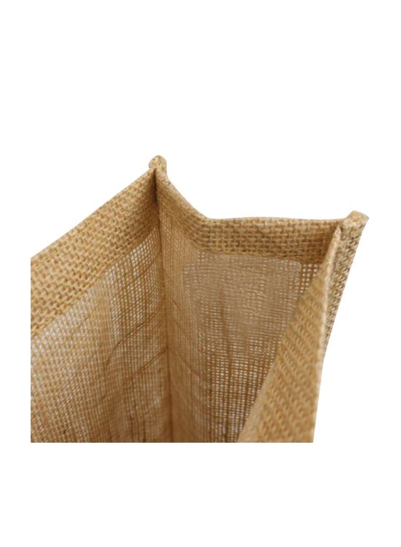 PRINTSHOP4ME Teachers Appreciation Eco-Friendly Jute Tote Bag for World Teachers Day - Reusable Grocery,Beach, and Daily Essentials Bag with Durable Handles - Ideal Teacher Gift - Image 4