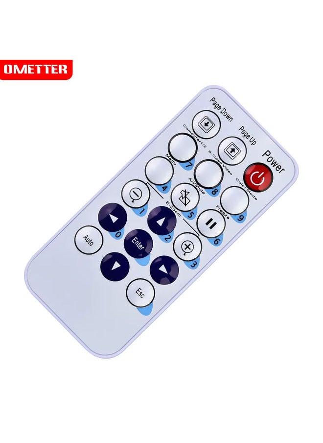 OMETTER - V12H007T13 Projector Remote Control for Epson EMP-54, EMP-74, PowerLite 54c, PowerLite 74c - Image 1