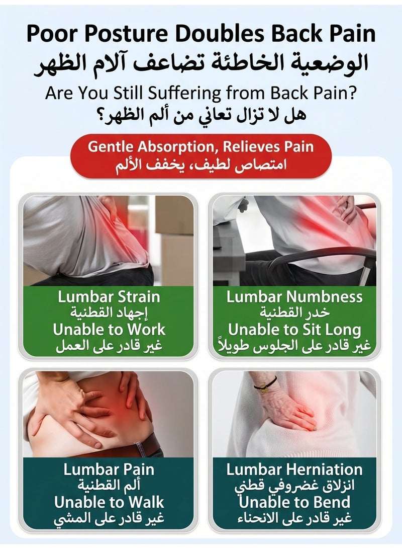 APDMP 3-Pack 20g Natural Herbal Lumbar Cold Gel | Fast-Cooling Relief for Cervical, Knee & Disc Pain | Joint Discomfort Soothing Formula - Image 2