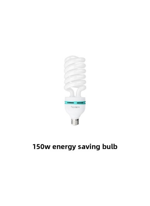 Led Studio Small Soft Light Photography Lamp Set Indoor Still Life Products Shooting Lighting Lamp A Generation Of Hair-Light Source Color:150W Energy Saving Lamp