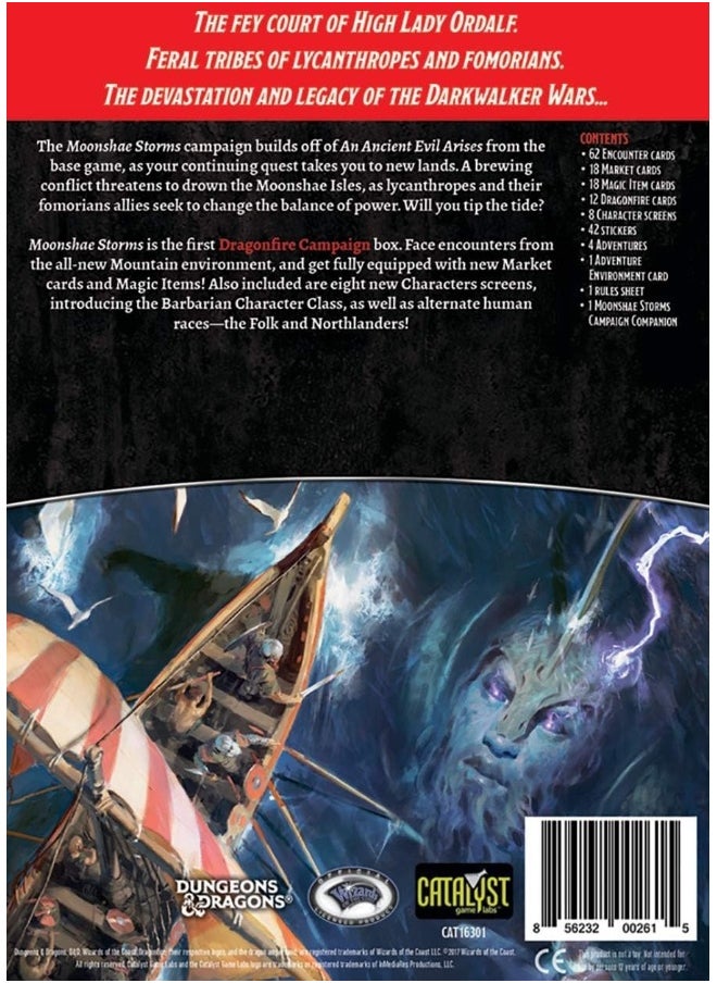 Catalyst Game Labs - D&D: Dragonfire Dbg - Campaign - Moonshae Storms - Image 1