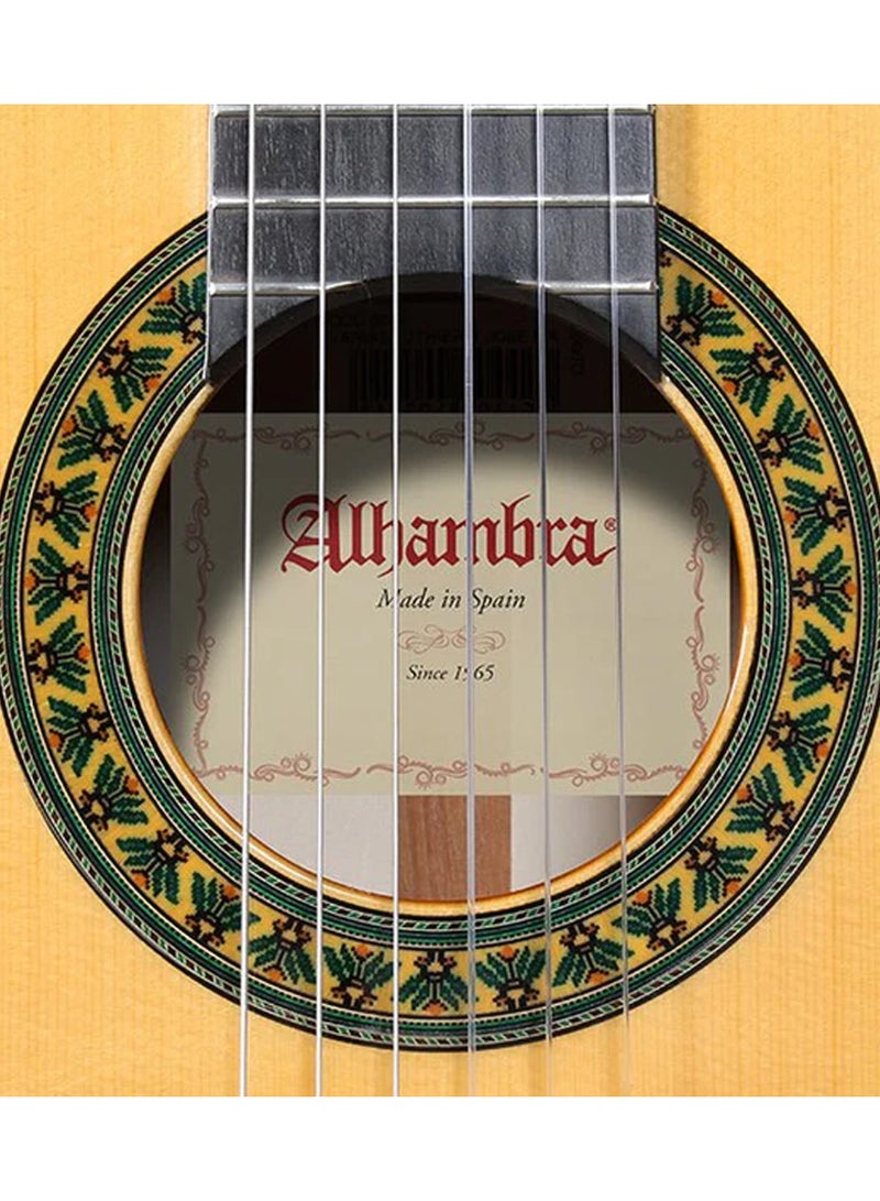 Alhambra 8240 – 5F | Flamenco Classical Guitar | 5 Series | Conservatory Level | Spanish Made | Gloss Finish - Image 3