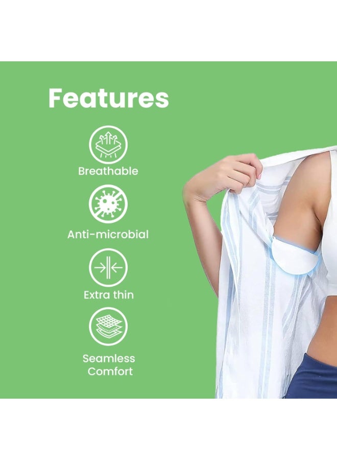 FemiSafe Unisex Underarm Sweat Pads | 14 Pads | Ultra-Absorbent & Odour-Free | Prevents Sweat Stains | Free Protection for All-Day Comfort - Image 3