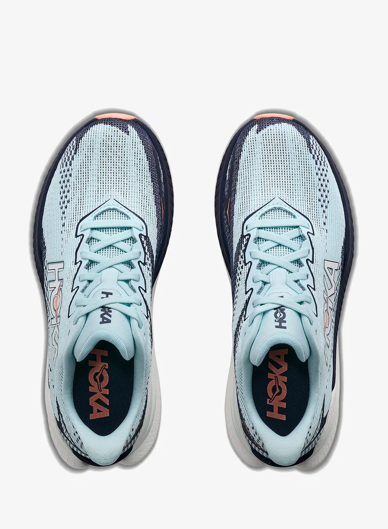 Hoka GLIMMERING BLUE / VARSITY NAVY Mach X 3 for Women | Best Price UAE