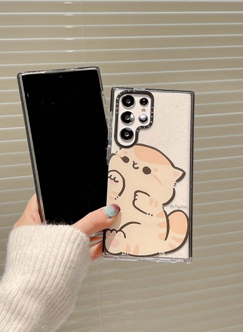 كاستيفي سامسونج جالاكسي S23 الترا 'لعوب الكفوف' غطاء القط - Image 3