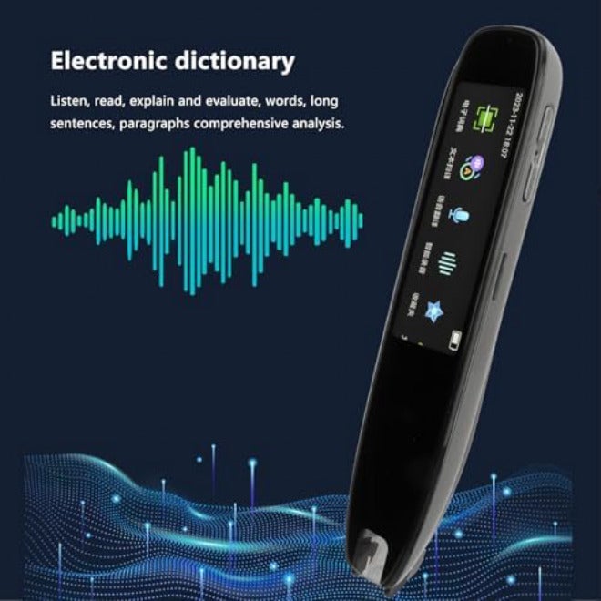 Scanning Translation Pen,Reader Pen OCR Digital Translation Pen Scanner,Off Line HD Eye Friendly Touchscreen Portable Pen Reader for Textbooks Newspaper - Image 2
