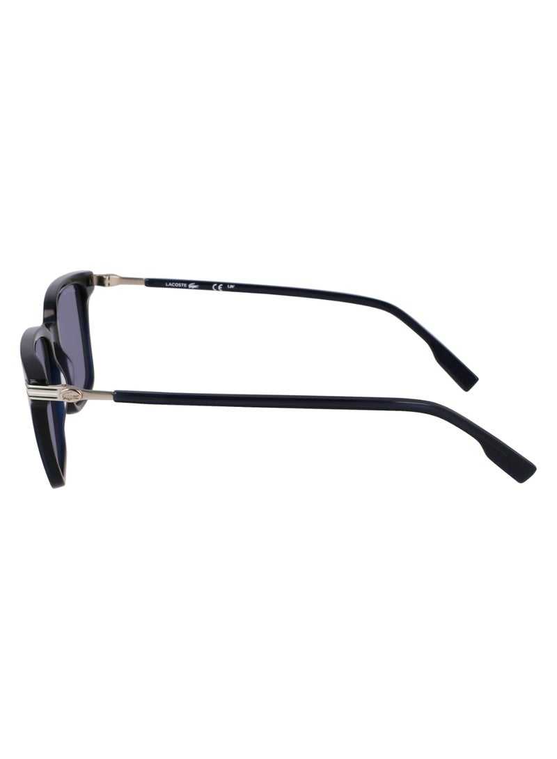 LACOSTE FULL RIM METAL ACETATE LACOSTE SUNS L6035S 5318 (410) TRANSPARENT BLUE - Image 4