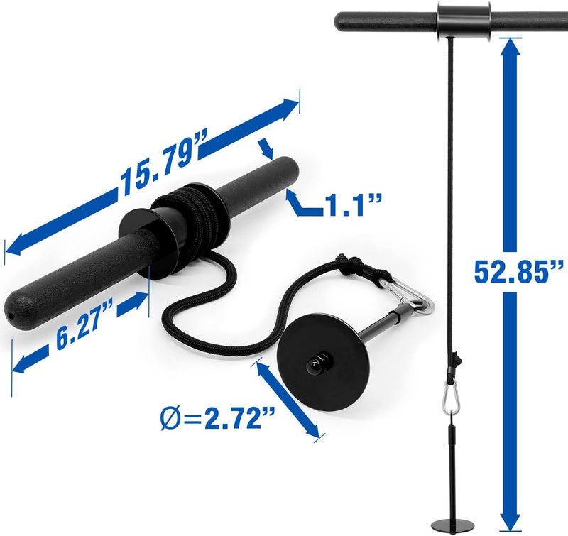 Yes4All جهاز تمرين المعصم والساعد من Yes4All - جهاز لف المعصم والساعد للتدريب - Image 2