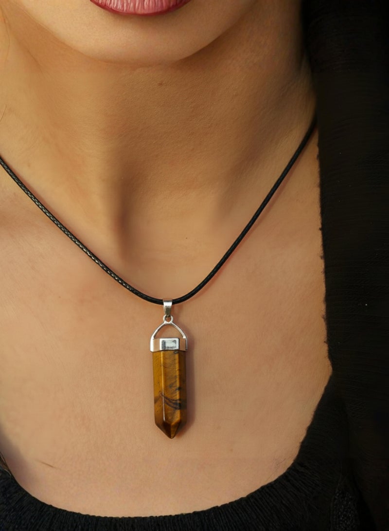 British Fossils Natures Gift Pendant Tiger Eye - Image 5