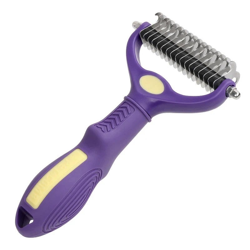 Y&D New Design Pet Grooming Brush for Cats & Dogs - Gentle Self Cleaning Slicker Brushes for Shedding, Detangling & Massaging - Image 5