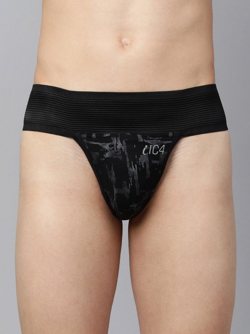 IC4 Store Black Gym Supporter for Men - Pack of 2 - Image 1