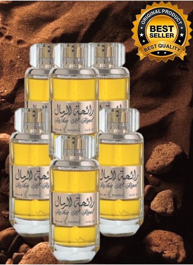 6 Pieces Raihat Al-Rimal Perfume 100ML - pzsku/Z6EC97ED6F66D5F01C025Z/45/_/1725303313/98167348-9fc9-403e-873c-15a23b8784c7