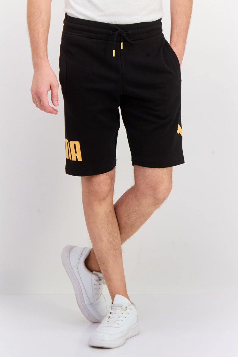 PUMA Men Sportswear Fit Drawstring Outdoor Shorts, Black - Image 1