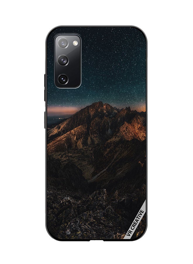VR CREATIVE Protective Case Cover For Samsung Galaxy S20 FE 5G Starry Design Multicolour - Image 1