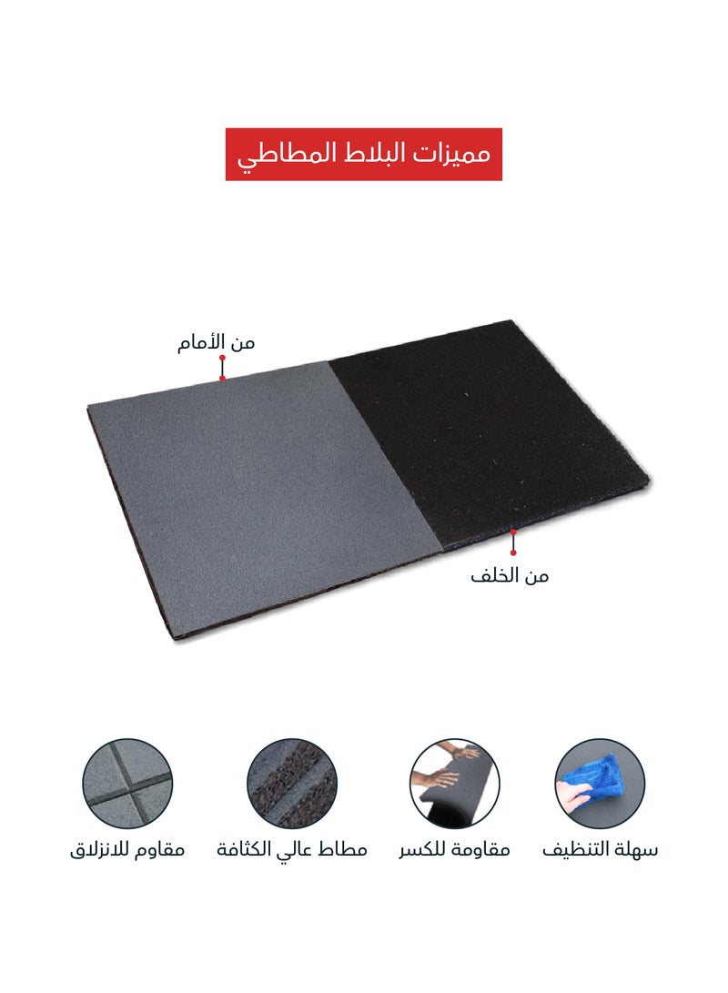 CHAMP KIT Rubber Tiles - Per Square Meter - Non-Slip and Shock Absorbing - Image 4