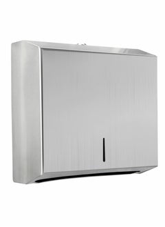 Y&D Paper Towel Dispenser Wall Mount, Real 304 Stainless Steel Commercial Hand for Bathroom,Stainless-218  - Image 1