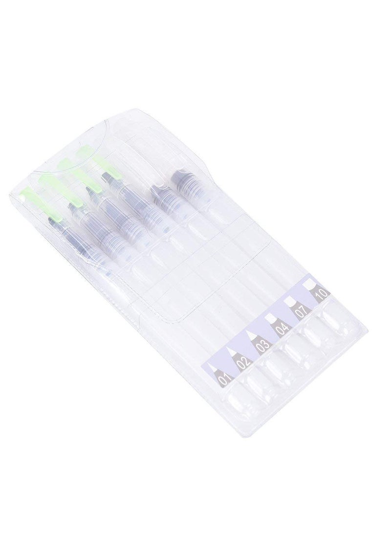 ArtBee ArtBee Water Brush Pen For Watercolor Calligraphy Drawing Tool Marker (6 Pcs Brush Set),Assorted  - Image 2