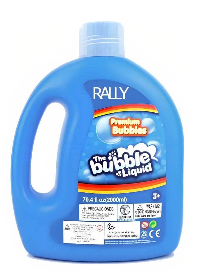 Rally - Giant Bubble Water Concentrate 2000ml (2L) Suitable for bubble machine, bubble and bubble wand - Image 1