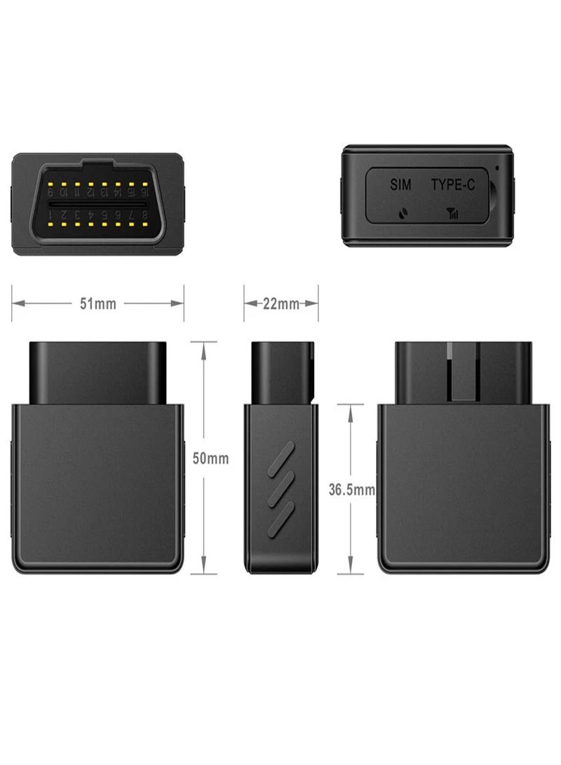 4G Car Tracker VL512 OBDII 4G Locator Remote Voice Monitoring Plug Play Tracking GPS Tracke - Image 4