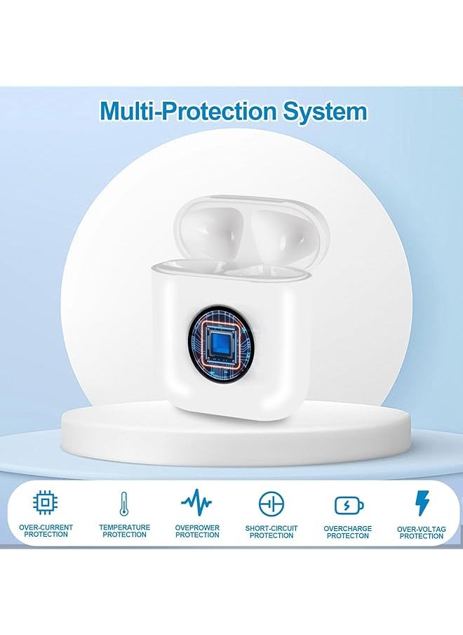 erorex - Wireless Charging Case For Airpods 1St & 2Nd Generation Replacement Charger Case With Bluetooth Pairing Button Compatible With Airpods Charger Case Only No Earbuds Included - Image 1