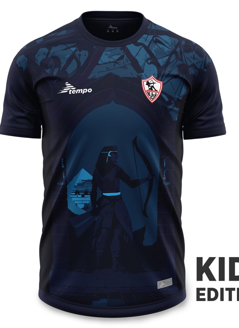 TEMPO - Zamalek Away Match Jersey 23/24 - Fan Edition - Kids - Image 1